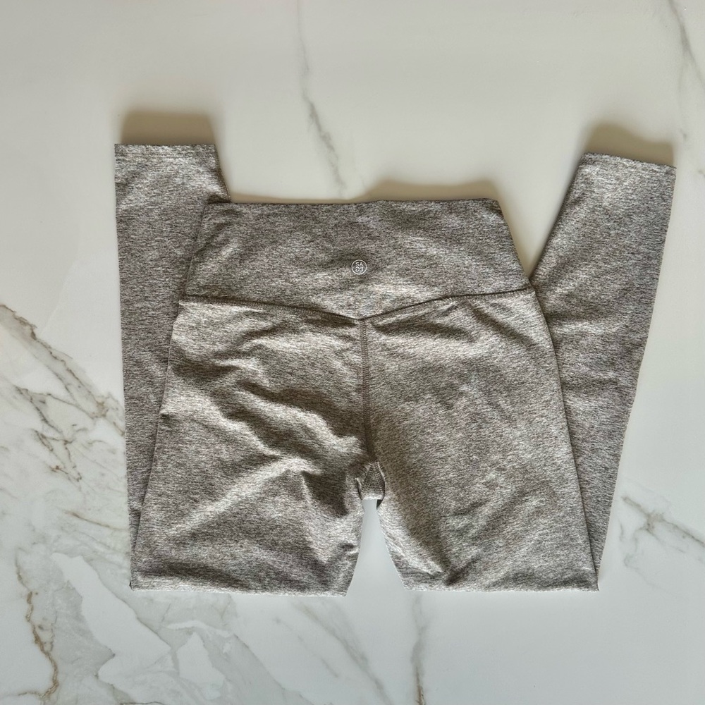 Sage collective light brown leggings